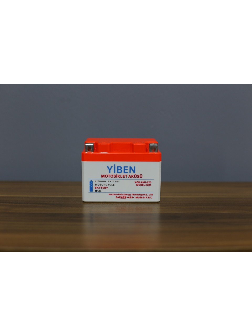AKÜ 12V / 12 AH LİTYUM AKÜ YİBEN