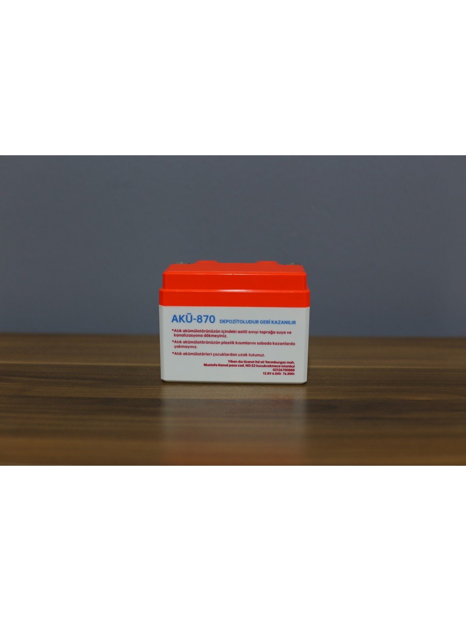 AKÜ 12V / 12 AH LİTYUM AKÜ YİBEN - Görsel 3