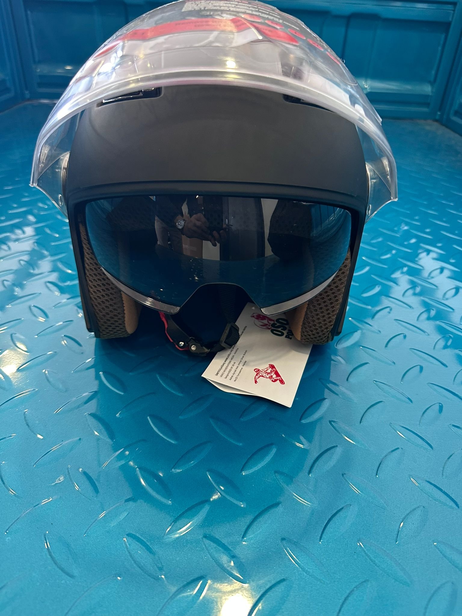Wogen Çanta 52 L Siyah 2 Adet Kask Güneş Vizörlü - Görsel 4