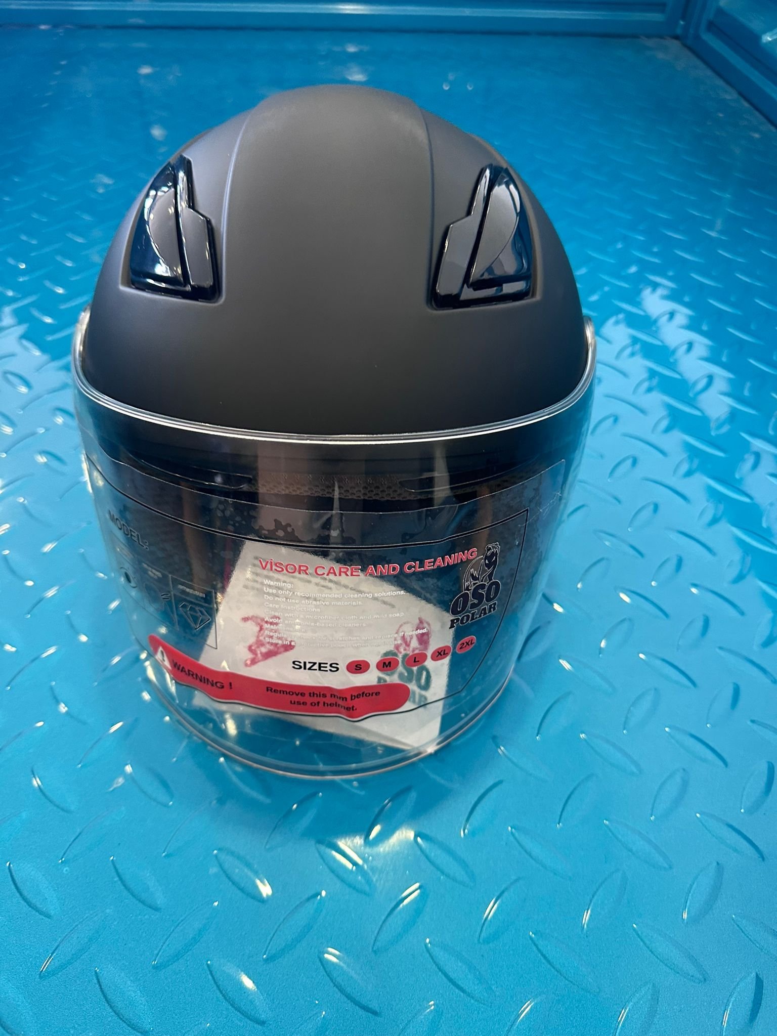 Wogen Çanta 52 L Siyah 2 Adet Kask Güneş Vizörlü - Görsel 7