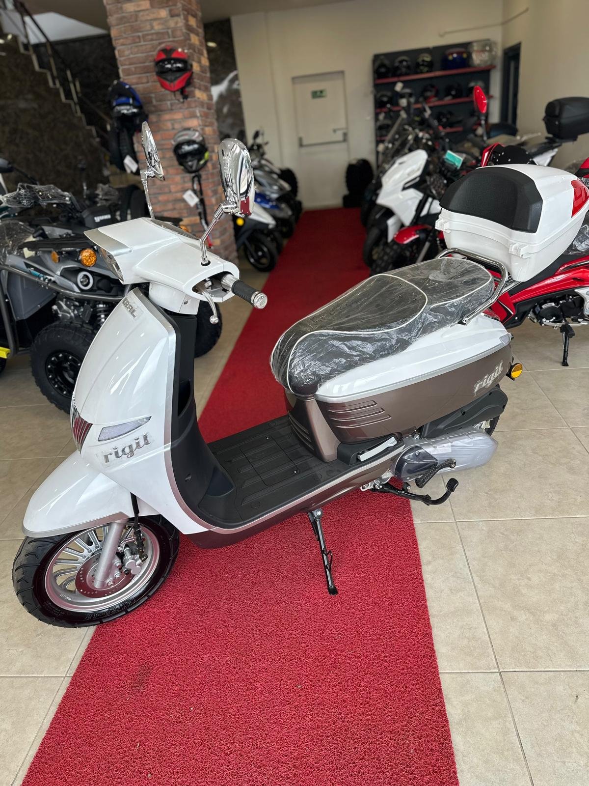 KRAL RİGİL 125 CC ÇANTA HEDİYELİ