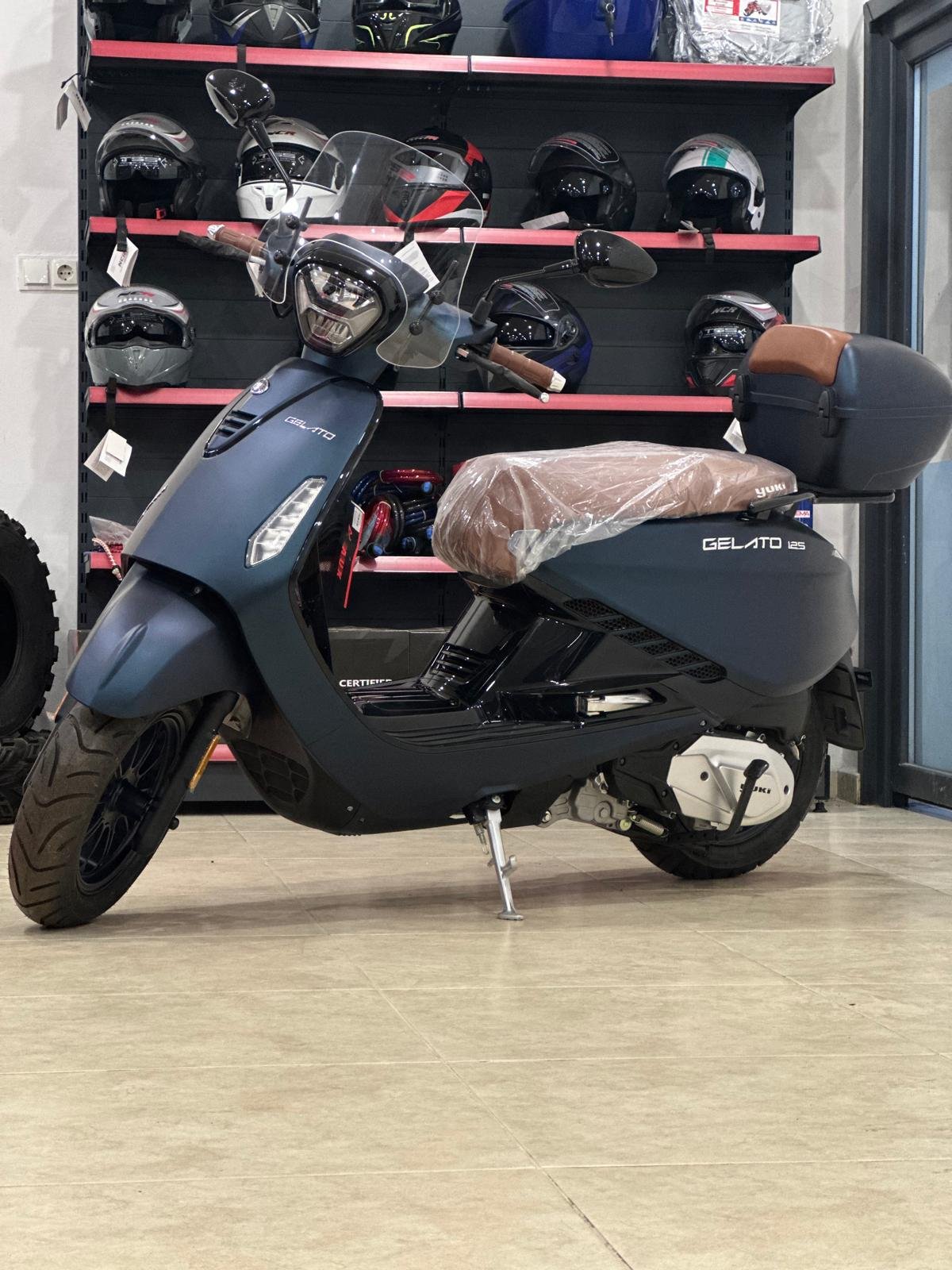 YUKİ GELATO 125 CC SU SOĞUTMALI ÇANTA HEDİYELİ - Görsel 8